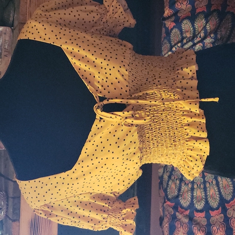 New Polka Dot Shein Blouse